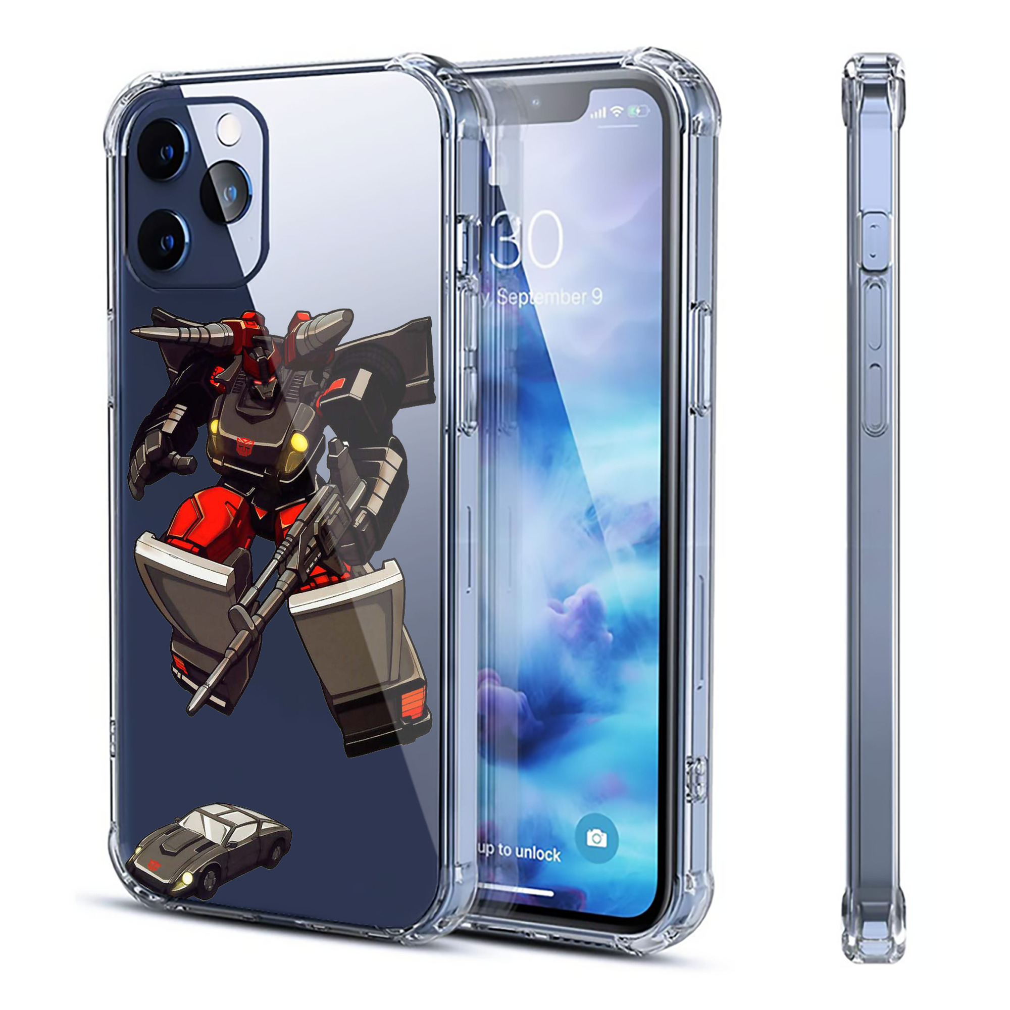 （画像用）  【iPhone 12シリーズ対応】透明スマホケース（クリアソフトケース）